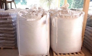 Древесные гранулы EN A1, 15 кг мешок и биг бэг, EXW грн.170