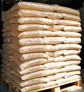 Древесная гранула DIN+, 3000 т в мес, 15 кг мешок, FOB грн.90