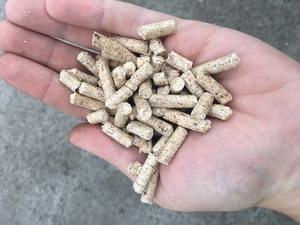 Древесная гранула 6 мм хвоя грн.100