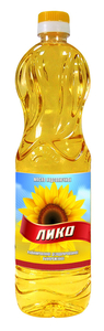 Масло подсолнечное "ЛИКО" 1л. грн.55