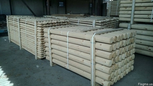 Продам оцилиндрованные колья грн.120