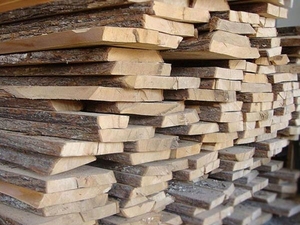 Доска необрезная дубовая 50мм, сухая грн.0