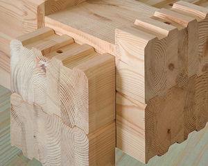 Продаем брус (сосна) сращенный для  домостроения грн.