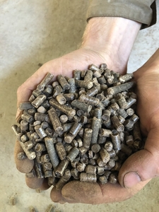 Пеллета сосна 6 мм, биг-бег, фасовка по 15 кг грн.0
