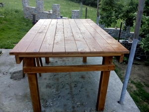 Стол садовый дуб, сосна грн.