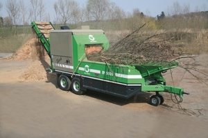 Shark 2 EP 5500 мобильная дробилка (биомаса, щепка) грн.270000