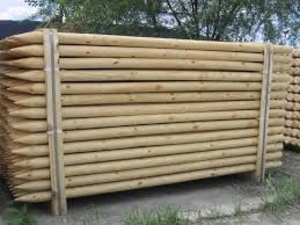 Производим оцилиндрованые колья грн.