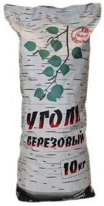 Древесный уголь береза 10кг грн.150