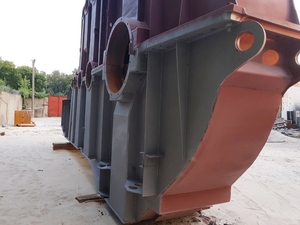 Промышленные пескоструйные работы с металлоконструкциями грн.0