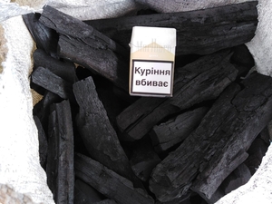 Виробництво деревного вуггіля з бука/граба  грн.14