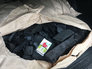 Деревне вугілля, древесный уголь твердых пород грн.0