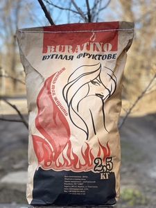 Продам древесный уголь фруктовых пород грн.50