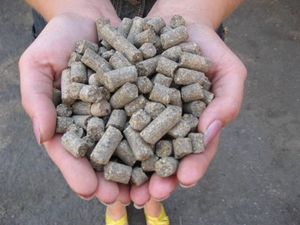 Топливные гранулы пеллет из отходов зерновых грн.0