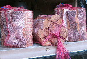 Предлагаем дрова колотые дуб, граб в сетке грн.0