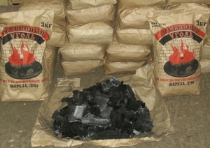 УГОЛЬ древесный из березового и дубового сырья грн.0