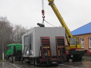 Мобильные пеллетные котельные 100 кВт - 1 МВт грн.0